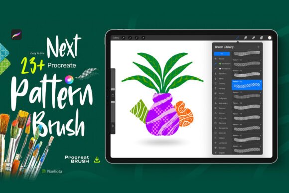 Download Next Pattern✦ Free Procreate Brushes Set - Premium Resources